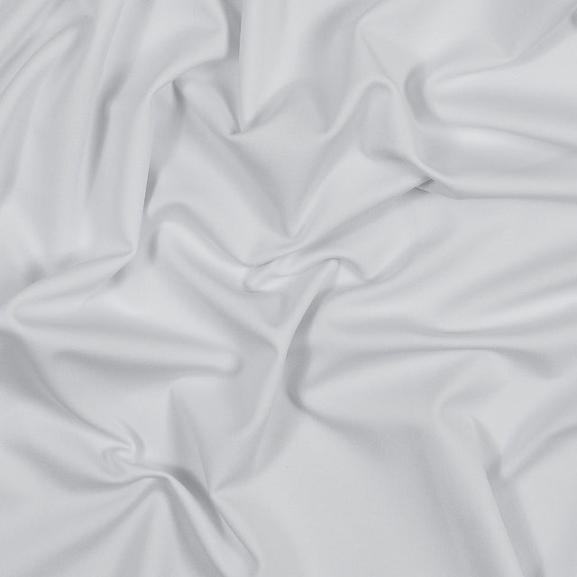 White Antibacterial and Wicking Polyester Jersey