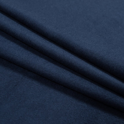 Bamboo and Cotton Stretch Knit Fleece - Navy - Jessamyn Collection Detail