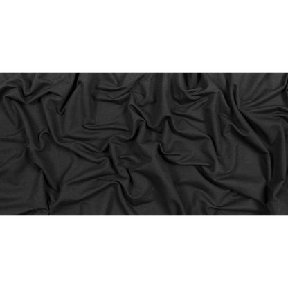 Bamboo Stretch French Terry - Black - Emei Collection