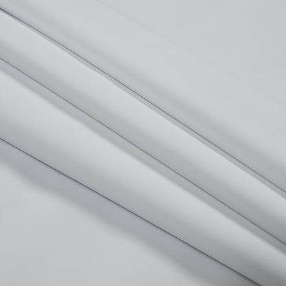 Performance Soft Shell Woven with a Fleece Back - White Folded