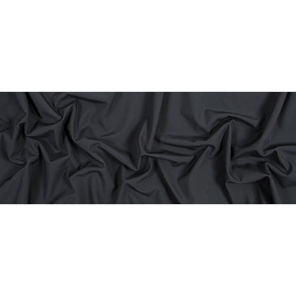 Performance Soft Shell Woven with a Fleece Back - Black Folded