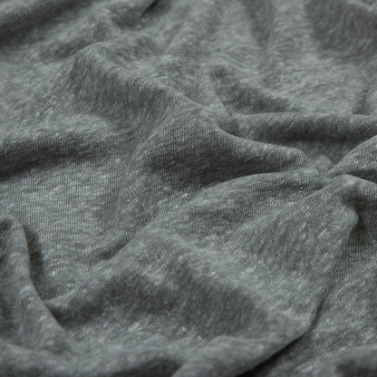 Heather Ash Linen and Polyester Knit Detail