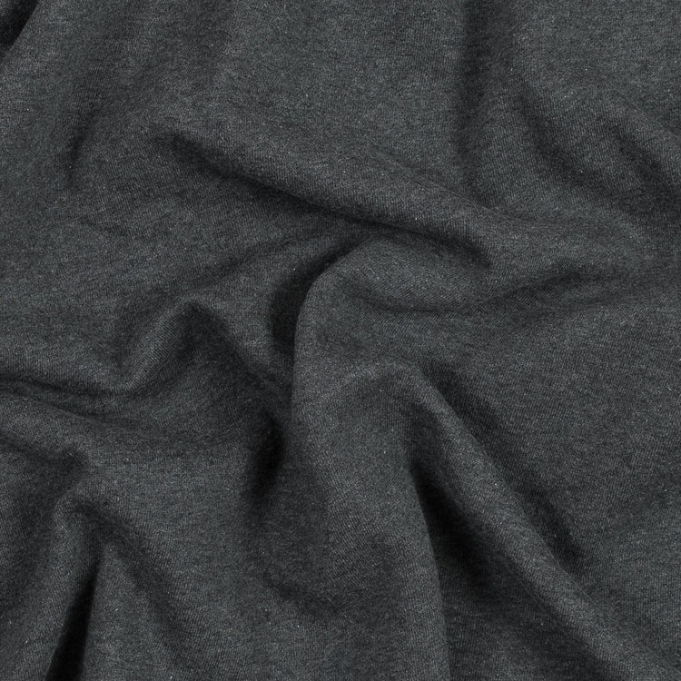 template--25130090922057__main-Cotton and Polyester Brushed Fleece - Charcoal