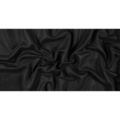 Roberto Cavalli Black Felted Wool Coating Full