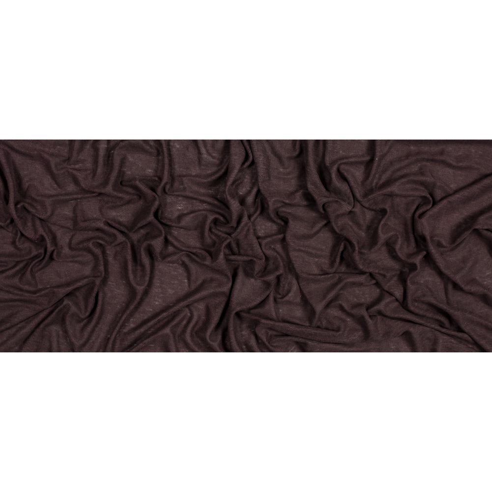Italian Chocolate Solid Linen Knit Full