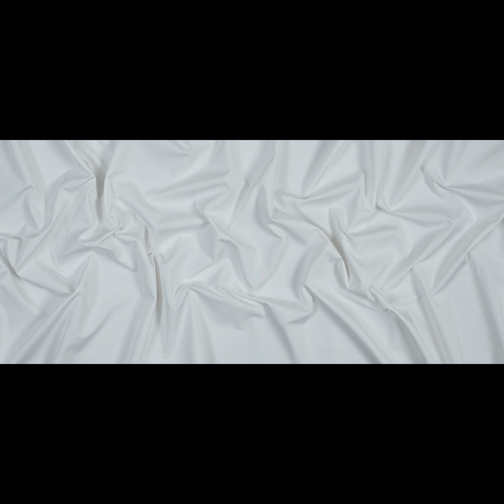 Italian White Water Repellent Canvas Folded