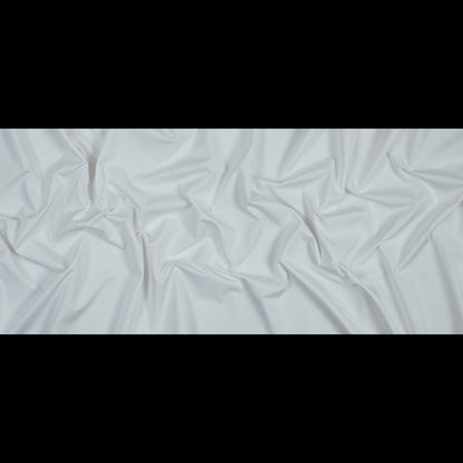 Italian White Water Repellent Canvas Folded