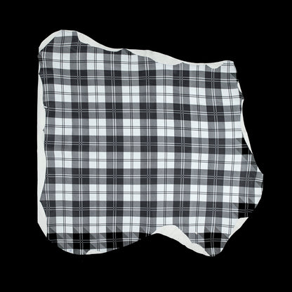Edun Medium Plaid Stretch Lamb Leather