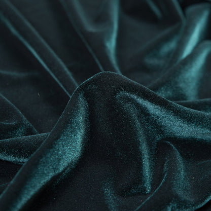 Stretch Velour - Hunter Green - Persica Collection Full
