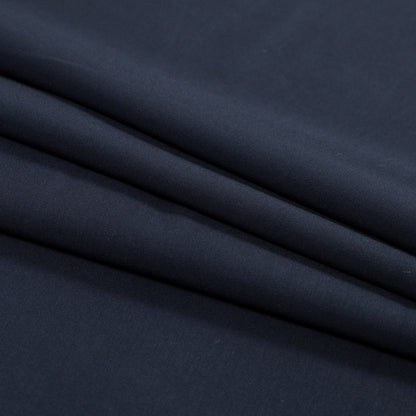 Stretch Ponte Knit - Midnight Blue - Papilio Collection Folded