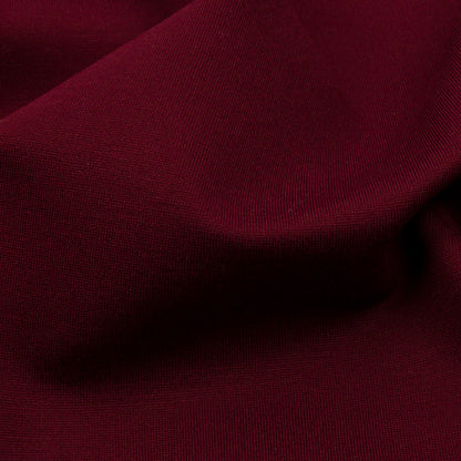 Stretch Ponte Knit - Burgundy - Papilio Collection Detail