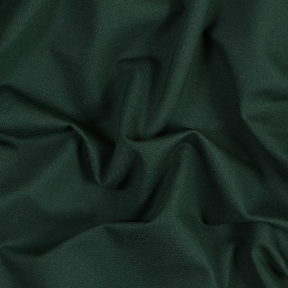 Stretch Ponte Knit - Forest Green - Papilio Collection