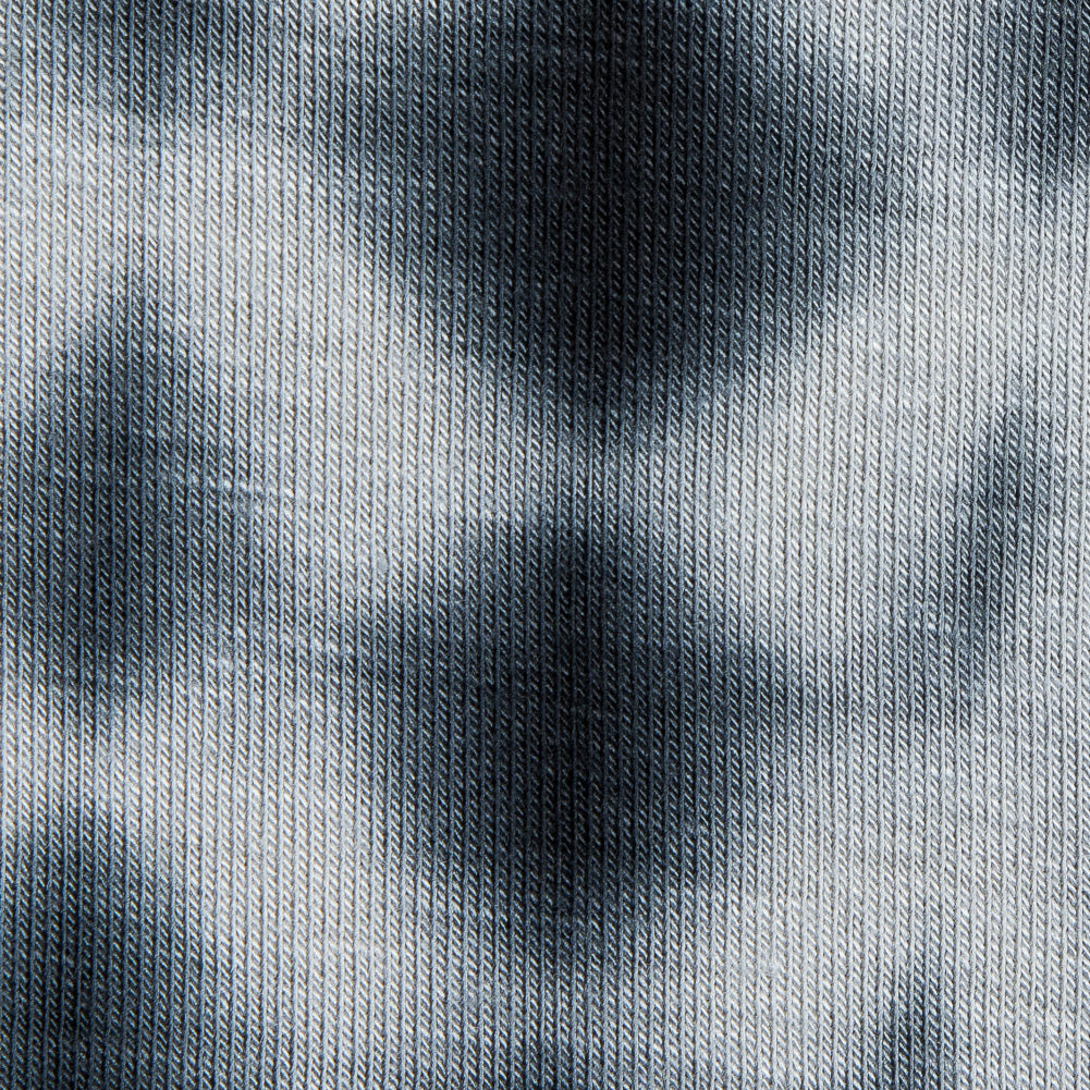 Black Tie Dye Rayon Jersey Detail
