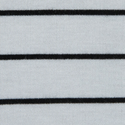 White and Black Pencil Striped Jersey Full