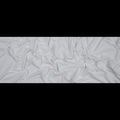 White Stretch Rayon Jersey Full
