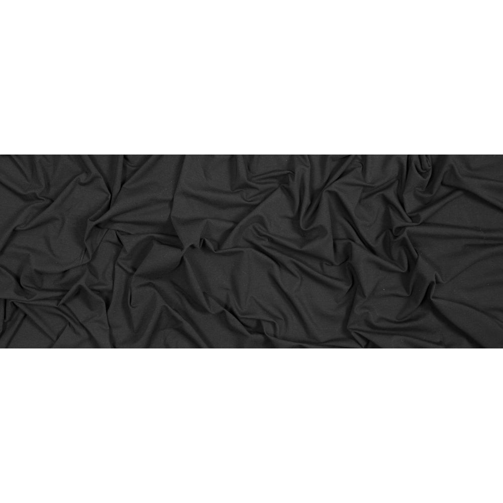 Black Stretch Rayon Jersey Full