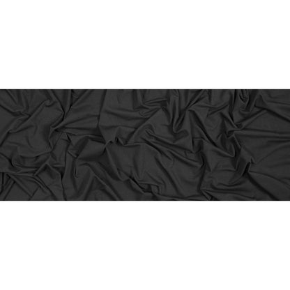 Black Stretch Rayon Jersey Full