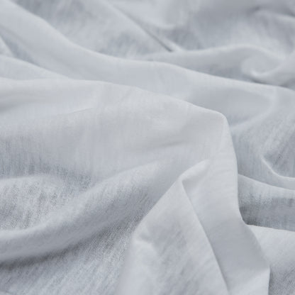 Heathered White Tissue Weight Cotton Jersey Detail