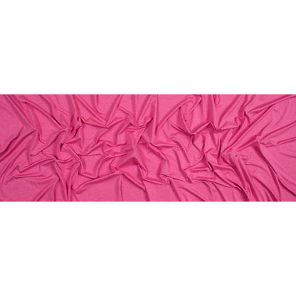 Performance Jersey, Wicking and Anti-Microbial - Heathered Fuzzy Fuchsia Folded