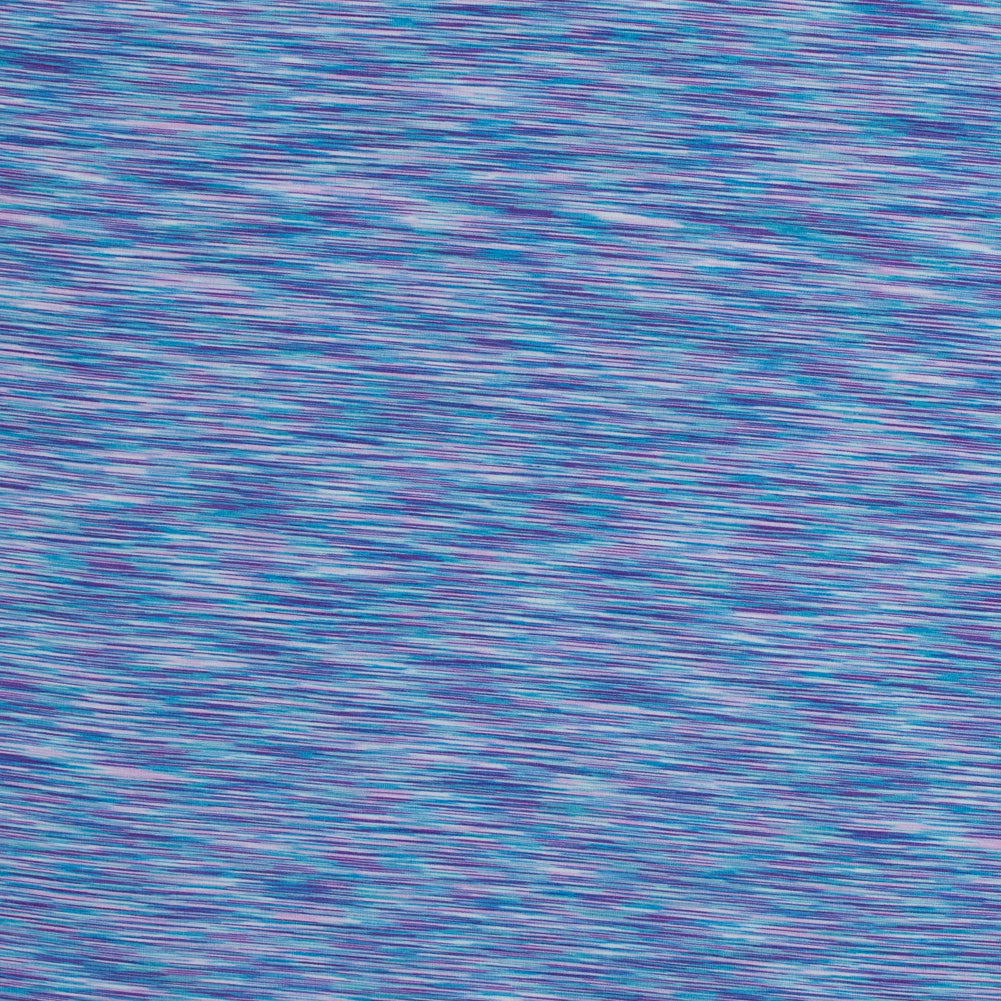 Performance Jersey, Wicking and Anti-Microbial - Calm Pacific Striated Detail