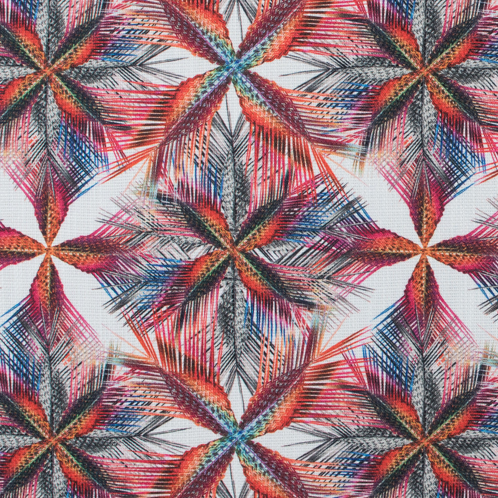 Italian Rainbow Tropical Digitally Printed Canvas