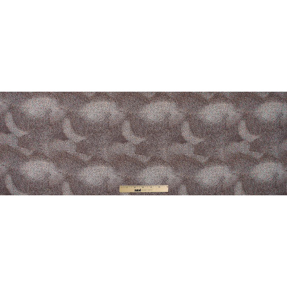 Italian Taupe Animal Digitally Printed Stretch Polyester Full