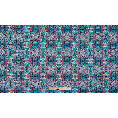 Stain Glass Caye UV Protective Compression Swimwear Tricot with Aloe Vera Microcapsules Full