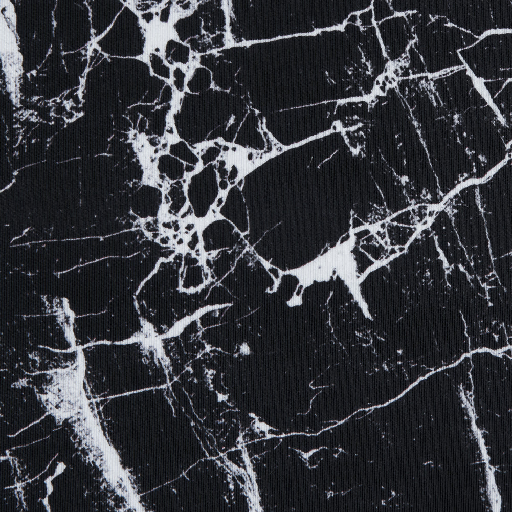 Black Marble UV Protective Compression Tricot with Aloe Vera Microcapsules - Detail