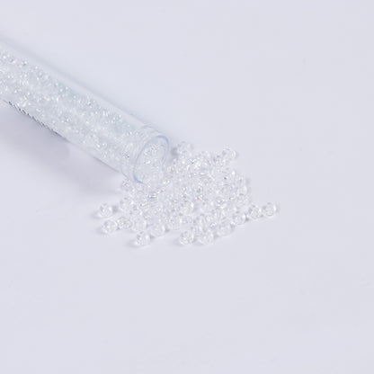Clear Crystal Czech Seed Beads - Size 6