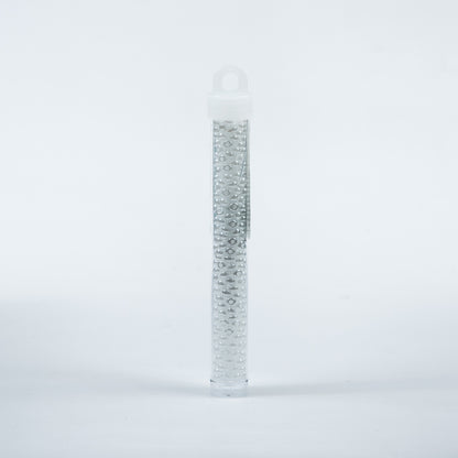 Pearl White Czech Seed Beads - Size 6 - Detail