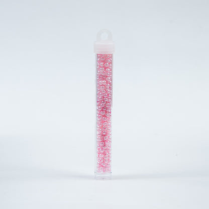 Pale Pink Opaque Czech Seed Beads - Size 6 - Detail