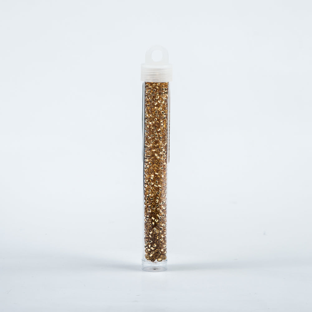 Gold Czech Seed Beads - Size 8 Detail