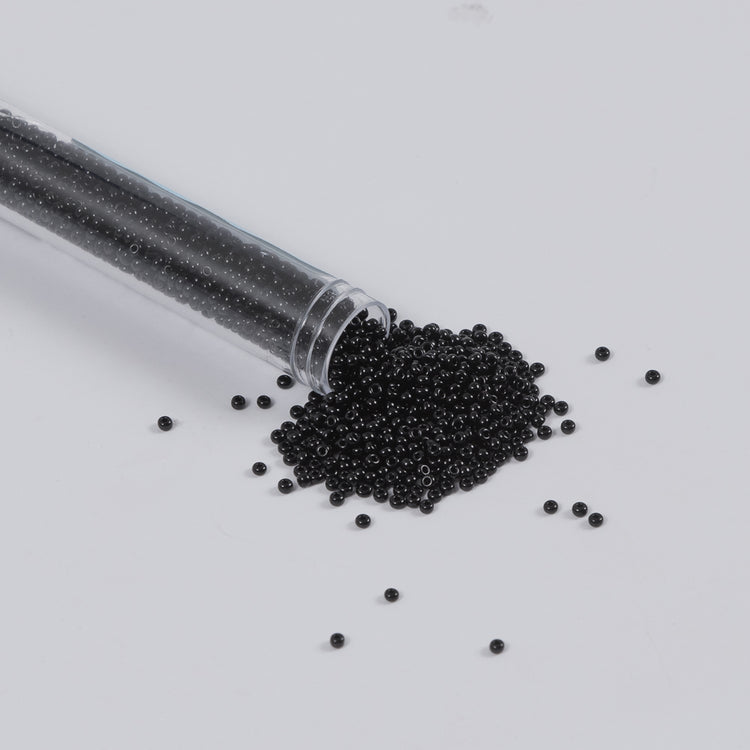 template--25130090922057__main-Black Opaque Czech Seed Beads - Size 10