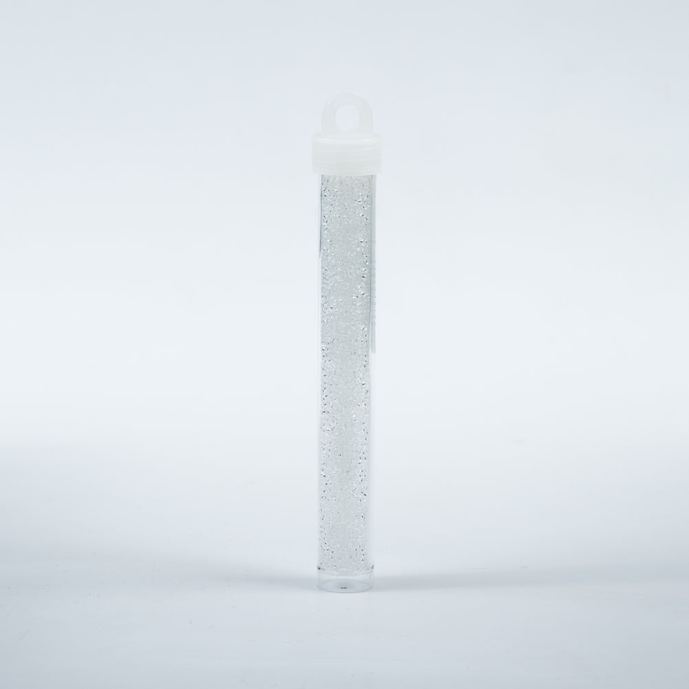 Clear Crystal Czech Seed Beads - Size 10 Detail