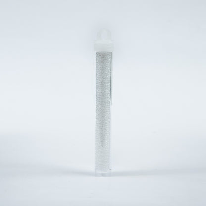 Pearl White Czech Seed Beads - Size 10 - Detail