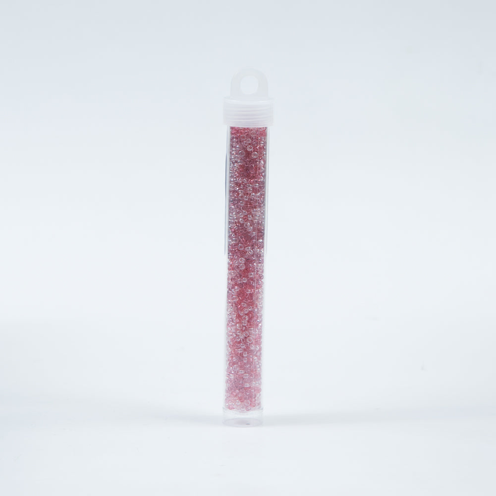 Lustrous Pink Mixed Czech Seed Beads - Size 10 Detail