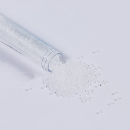 Alabaster Czech Seed Beads - Size 10