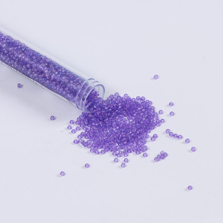 template--25130090922057__main-Mauve Iridescent Czech Seed Beads - Size 10