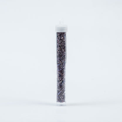 Purple Mixed Media Beads - Size 10 Detail