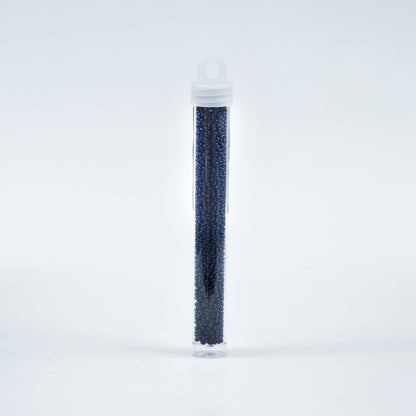 Dark Royal Blue Czech Seed Beads - Size 10 - Detail