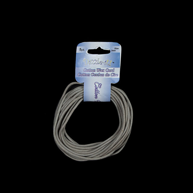 Dazzle-It Tuffet Cotton Wax Cord - 2mm