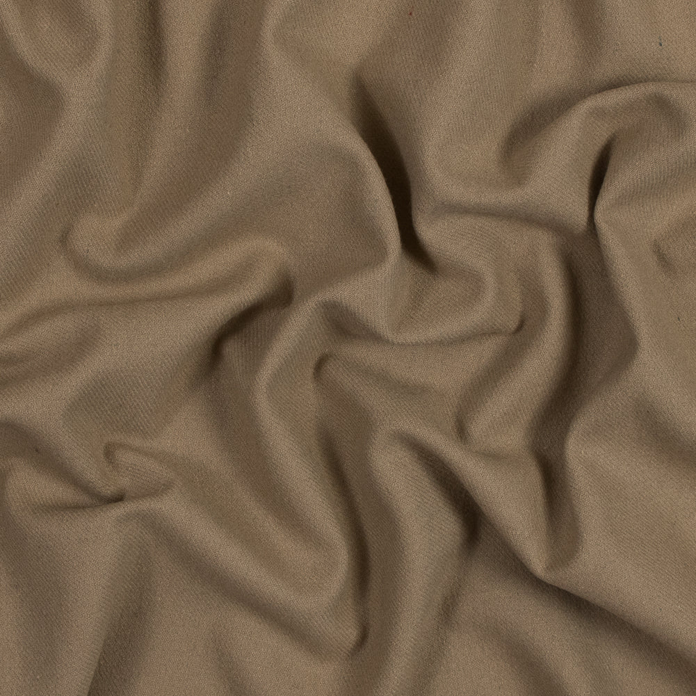 Tan Soft Wool Twill