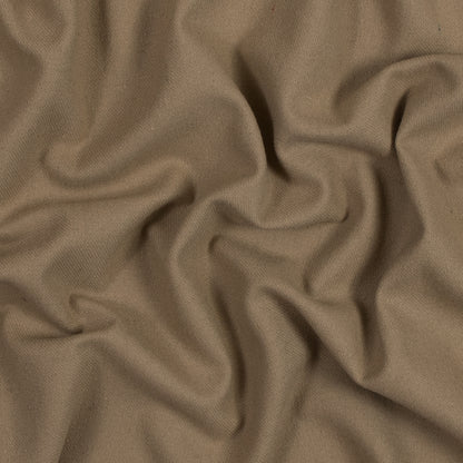Tan Soft Wool Twill