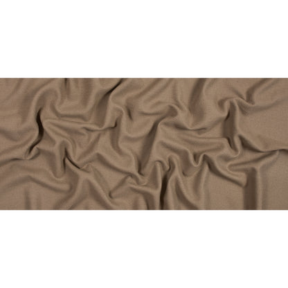 Tan Ribbed Wool Coating Full