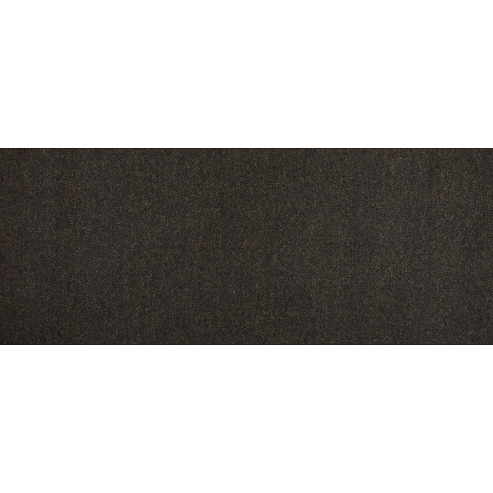 Navy Blue and Yellow Felted Wool Coating Full