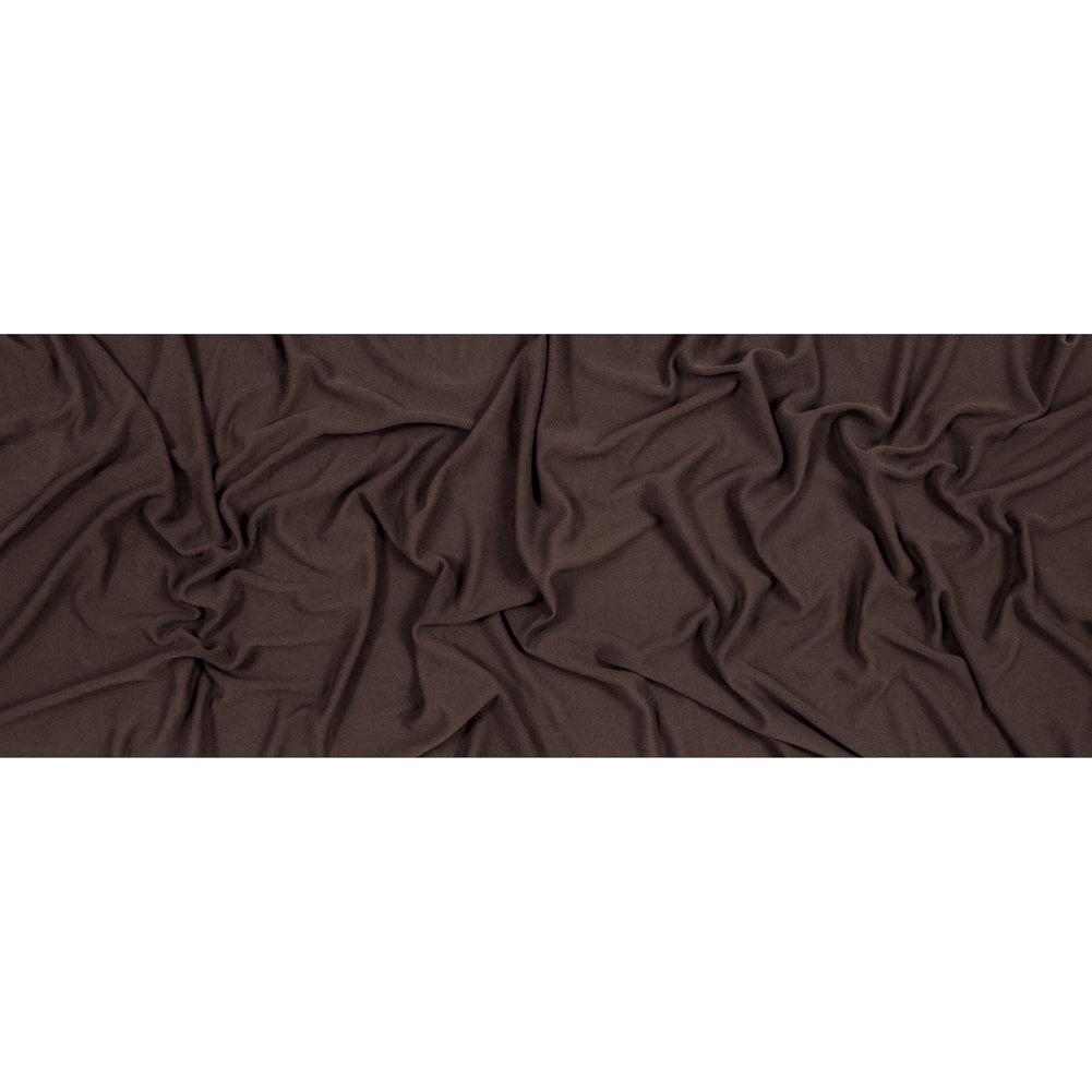 Brown Hacci Sweater Knit Folded