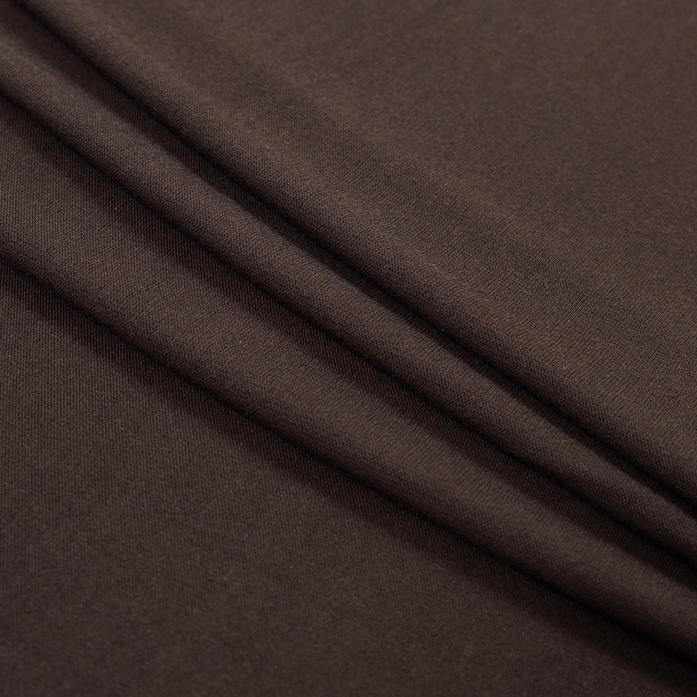 Brown Hacci Sweater Knit Detail