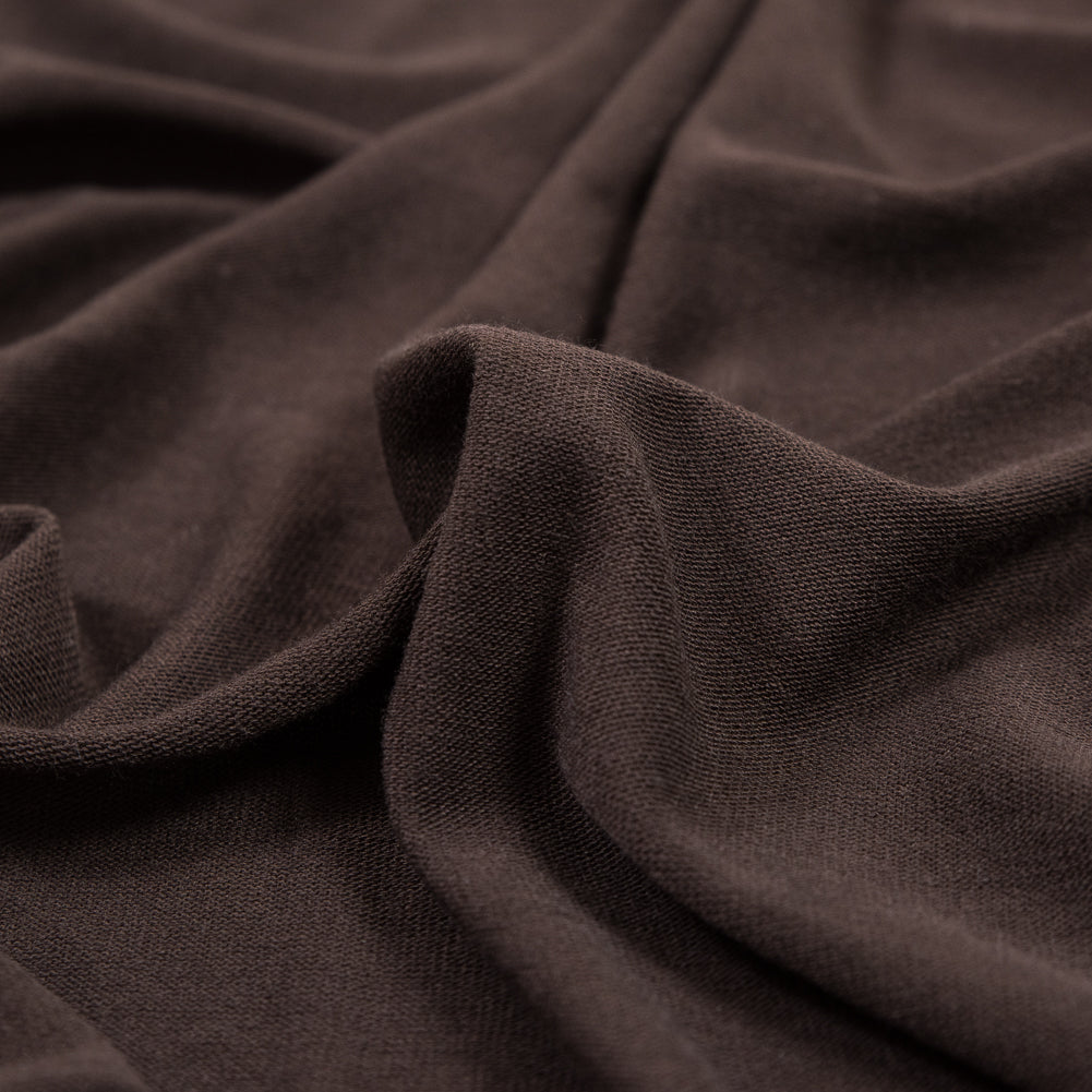 Brown Hacci Sweater Knit Full