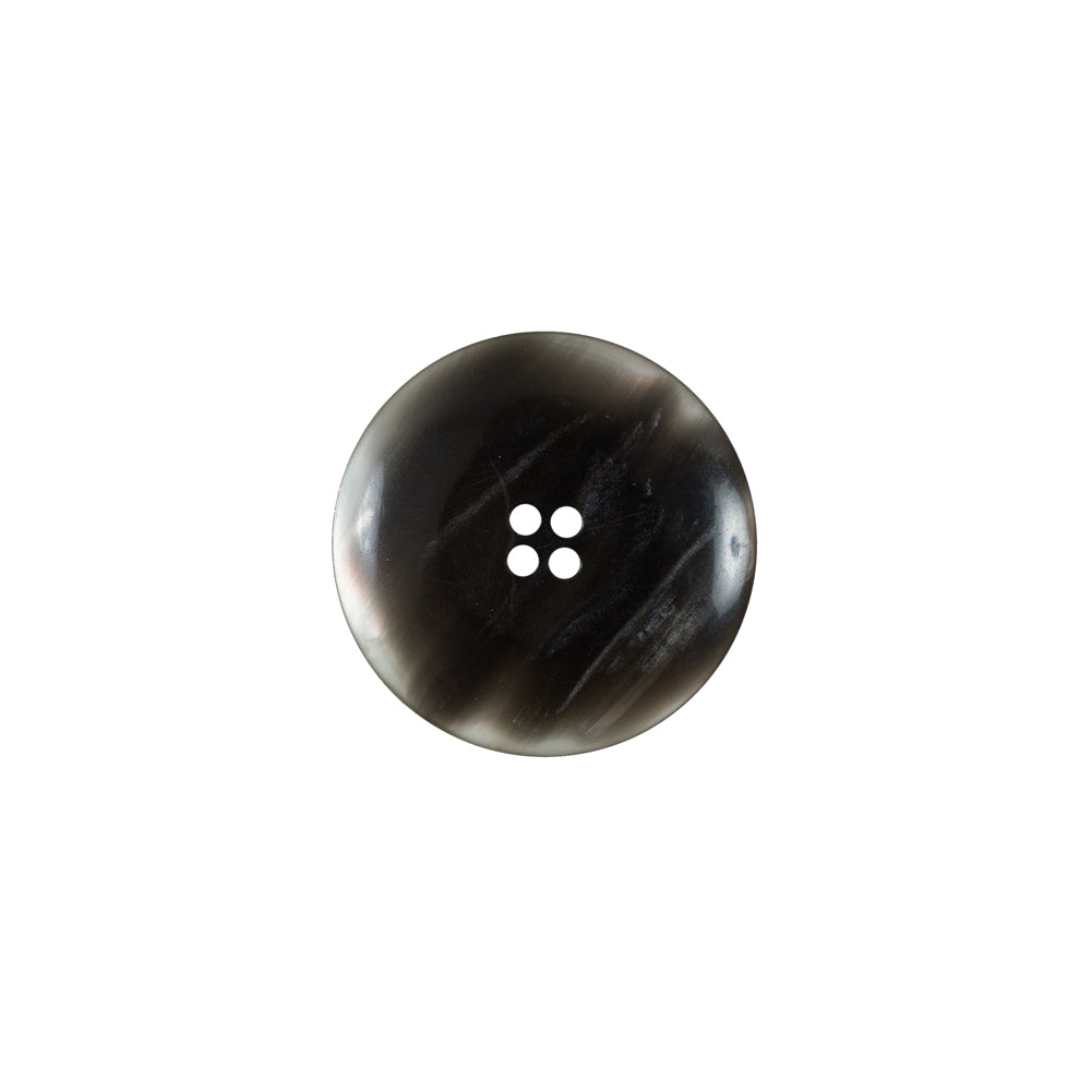 Gray Iridescent Plastic Button - 24L/15mm Detail