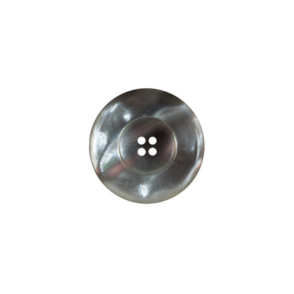 Gray Iridescent Plastic Button - 24L/15mm